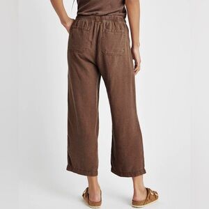 Splendid Angie Wide Leg Crop Pants Size Medium